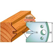 Profile 071 Spindle Moulder Cutters - 40mm Profile Knives 