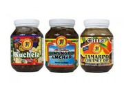 Chief All Caribbean Kuchela,  Mango Amchar & Tamarind Chutney (One of E