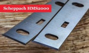  Scheppach HT 850 Planer Blade Knives 210mm - 1 Pair @ woodfordtooling