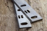 Woodstar PT65 HSS Planer Blades knives SLOTTED for Sale 