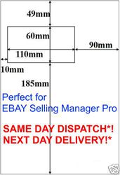 1 PALLET 130, 000 A4 LASER / INKJET SHEETS.EBAY INTEGRATED LABELS