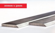 Planer Knives 20mm x 3mm-350mm long x 20mm high x 3mm thick 