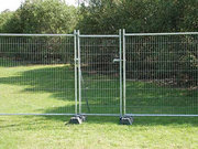 Temporary Fence Gate for Pedestrian and Vehicles